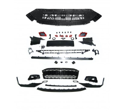 Pare choc avant Audi A5 F5 Look RS5 Noir (16-19)