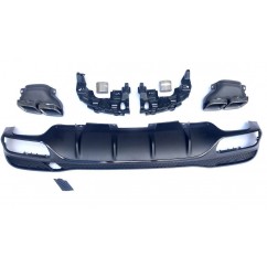 Diffuseur Mercedes GLE W166 AMG GLE 63 AMG Noir