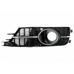 Grilles de calandre inferieur Audi A6 C7 4G Noir Chrome 15-18