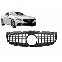 Calandre Panamericana Noir Piano Mercedes SLC R172 16-19