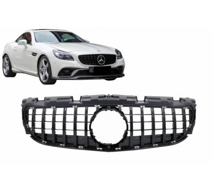 Calandre Panamericana Noir Piano Mercedes SLC R172 16-19