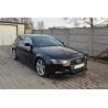 2x Grilles anti brouillard Audi A4 B8 Look RS4 Noir Chrome 12-15