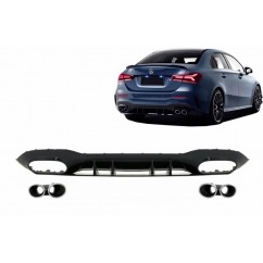 Diffuseur Mercedes Classe A V177 berline  Noir 18+