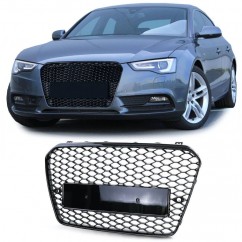 Calandre Audi A5 contour noir brillant Facelift Look RS5 12-16