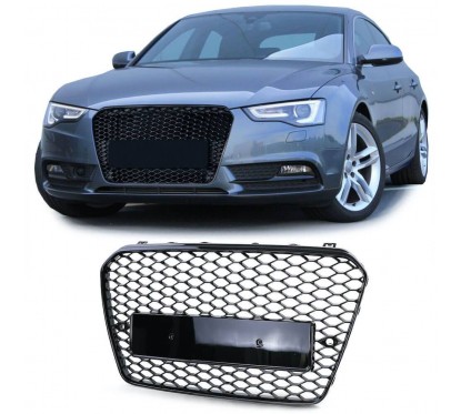 Calandre Audi A5 contour noir brillant Facelift Look RS5 12-16