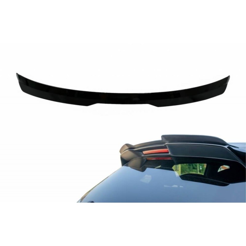 Becquet adaptable sur Volkswagen Polo AW Noir Brillant (18-21)