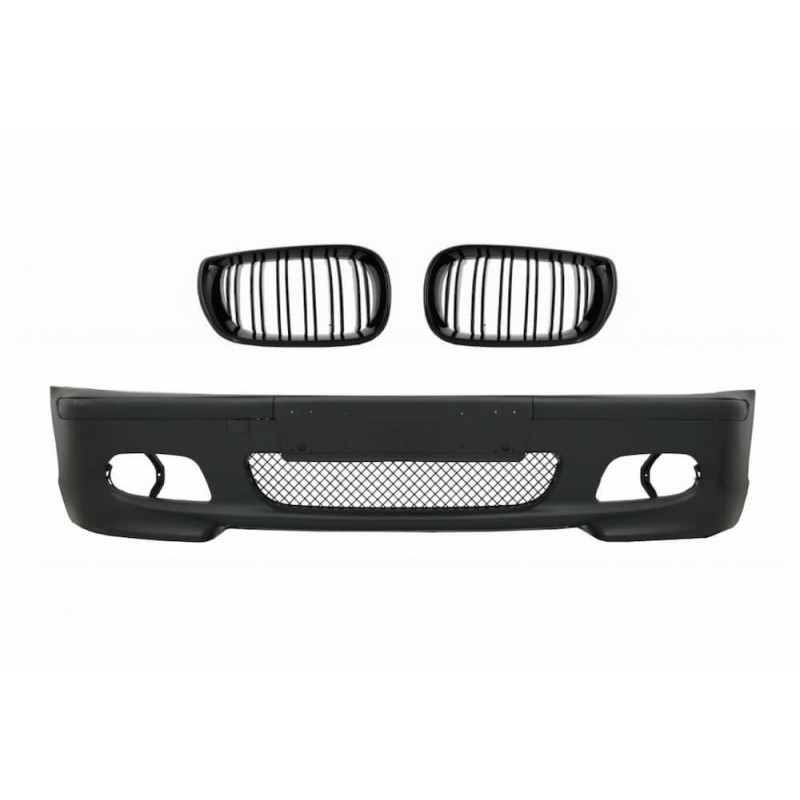Pare chocs avant BMW E46 avec grilles de calandre Look M3 (98-04)