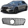 Calandre Mercedes GLA X156 noir/chrome Look AMG Panamericana GT 13-16