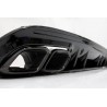 Diffuseur arrière noir pour Mercedes Classe C W205