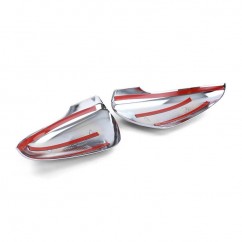 2x Coques retroviseur Chrome Volkswagen Golf 6 5K1