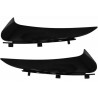 2x Ailerons pare choc arriere Mercedes Classe C C205, A205 Noir brillant 14-18