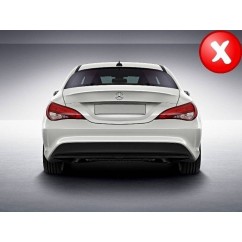 Diffuseur + Echappements Mercedes CLA W117 Look CLA 45 AMG 13-16