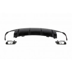 Diffuseur + Echappements Mercedes CLA W117 Look CLA 45 AMG 13-16
