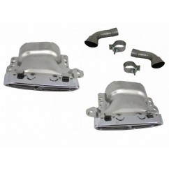 Diffuseur + Echappements Mercedes CLA W117 Look CLA 45 AMG 13-16
