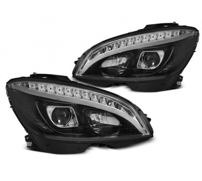 2x Phares avants à LED Classe C W204 07-10