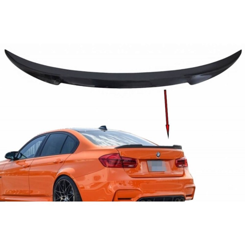 Becquet Carbone véritable BMW série 3 F30 & M3 F80 M Performance (12-19)