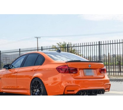 Becquet Carbone véritable BMW série 3 F30 & M3 F80 M Performance (12-19)