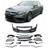Pare-chocs avant Mercedes Classe C W205 (14+) Berline S205 Modèle T (+15) C205 Coupé (+15) A205 Cabriolet (+14) C63 A-Design