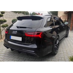 Becquet adaptable sur Audi A6 C7 Break (11+) Look RS6
