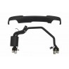 Diffuseur arriere BMW serie 5 F10 double tuyaux d'echappement 11-16