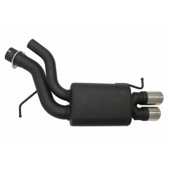 Diffuseur arriere BMW serie 5 F10 double tuyaux d'echappement 11-16