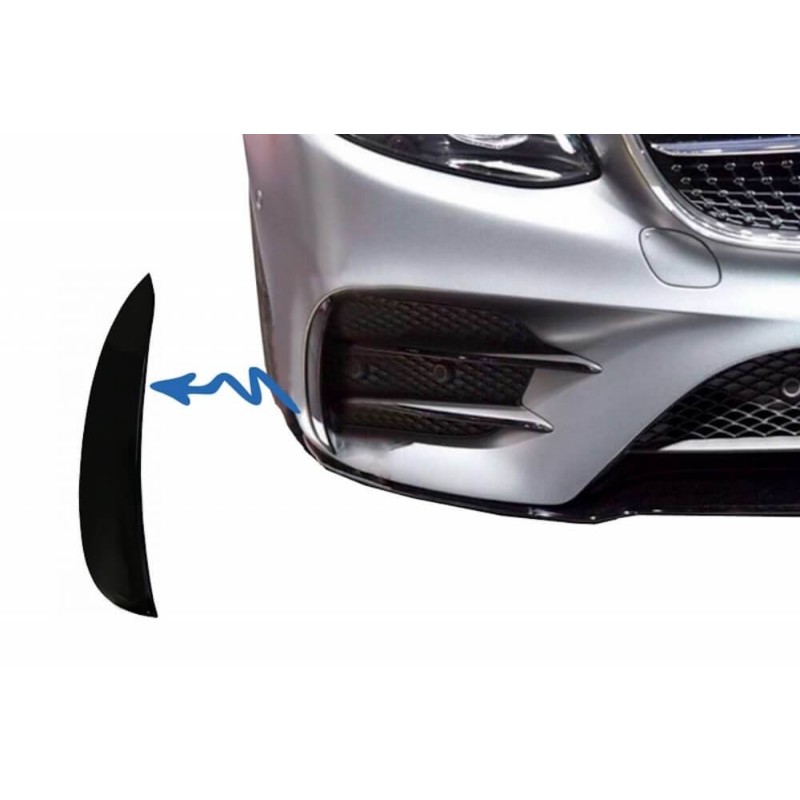 Rajout de Pare Choc avant Mercedes Classe E W213 S213 C238 A238 Black Edition