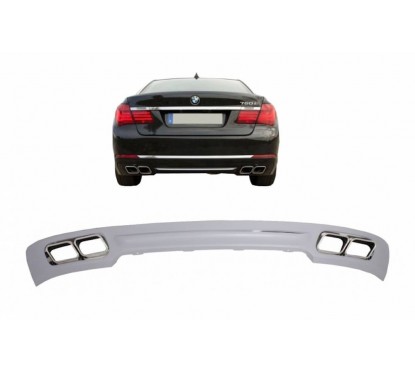 Diffuseur + sorties d'échappements Bmw série 7 F01 Look 760i (08+)