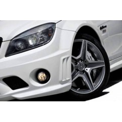 Pare-chocs avant + antibrouillard Mercedes Classe C W204 (07-11)