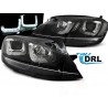 2x Phares LED adaptables sur Golf VII 7 12-17 Black Line Look 12-17