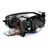 2x Phares LED adaptables sur Golf VII 7 12-17 Black Line Look 12-17