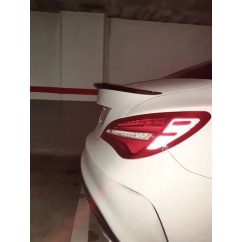 Becquet Mercedes CLA W117 C117 peint Noir brillant13-