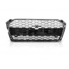 Calandre Audi A5 B9 F5 Look RS Noir brillant 19+