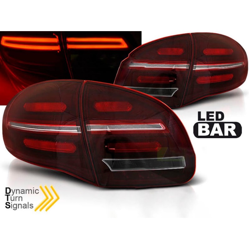 2x Feux arrieres LED clignotants dynamiques Porsche Cayenne 10-14