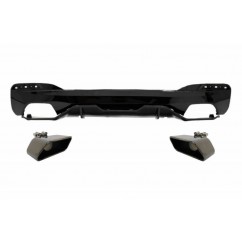 Diffuseur BMW serie 5 G30 31 Noir Look M performance 17+