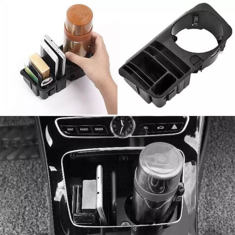 Porte gobelet rangement Mercedes C W205, E W213, GLC et W447 V Porte gobelet rangement Mercedes C W205, E W213, GLC et W447 V