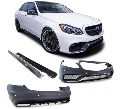 Kit carrosserie Mercedes Classe E W212 berline Look E63 AMG (13-16)