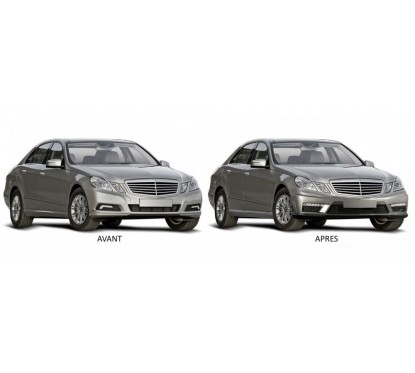 Pare-choc avant Mercedes Classe E W212 Berline Look AMG (09-13)