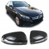 2x Coques de retroviseurs en carbone Mercedes Classe C W205, E W213, S W222