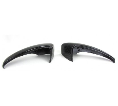 2x Coques de rétroviseurs en carbone adaptable sur Vw Scirocco, Passat, Eos, Jetta, CC & Beetle