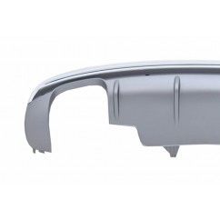 Diffuseur arriere Audi Q5 8R Facelift Double sortie Look SQ5 (13-16) avec pare choc S-Line