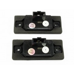 2x Eclairages de plaque LED - Blanc Pur Tiguan Touareg Porsche Cayenne