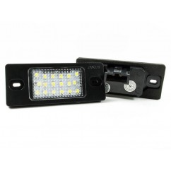 2x Eclairages de plaque LED - Blanc Pur Tiguan Touareg Porsche Cayenne