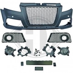 Pare choc + calandre avant Audi A3 8P Look RS3 (08 - 12)