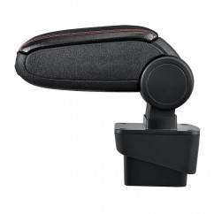 Accoudoir Audi A1 Coupe et Sportback 10- Cuir Noir couture Rouge