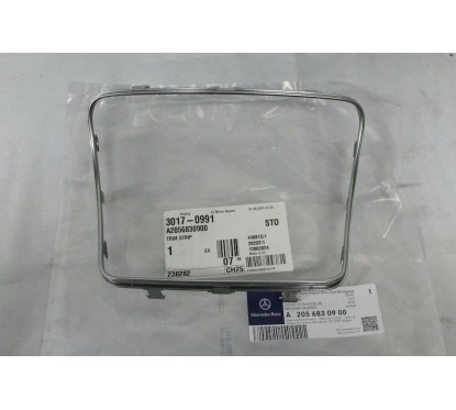 Cadre / moulure de console centrale alu Mercedes Classe C W205 et GLC X253 (15-20)