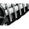 Calandre Mercedes GLC X253 Coupe W253 SUV Look GT-R Noir et chrome 15-19
