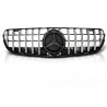 Calandre Mercedes GLC X253 Coupe W253 SUV Look GT-R Noir et chrome 15-19