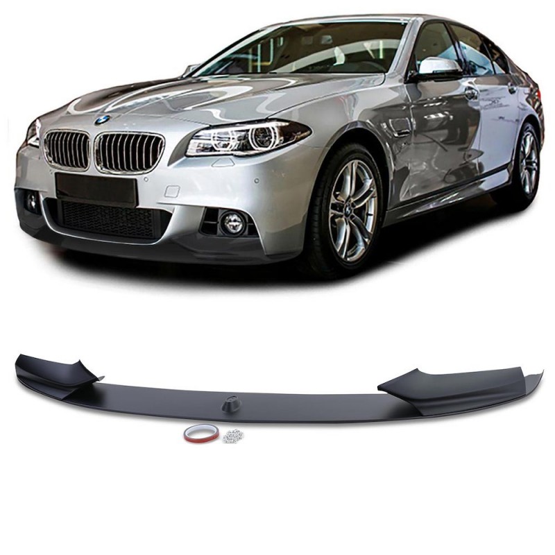 Rajout de pare choc noir mat Bmw Serie 5 F10 F11 M Performance 10-17 Rajout de pare choc noir mat Bmw Serie 5 F10 F11 M Performance 10-17