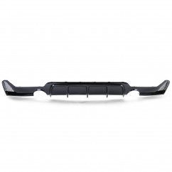 Diffuseur arriere noir brillant BMW serie 4 F32 F36 13+ (1+1)