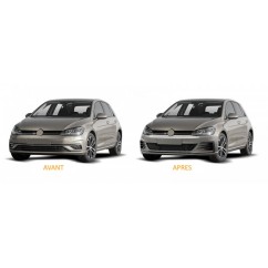 Pare-chocs avant VW Golf 7.5 Facelift 17+ GTI Design